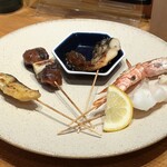 サケトサカナ - おまかせ５本串