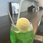 Garden restaurant 仁遊人 - クリームソーダ