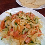 インド料理ラクスミ - インドサラダめちゃ辛