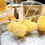 串カツ　ほおかむり - チーズロールカツ