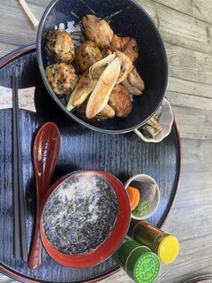 軽井沢カフェ 来美 - 焼き鳥丼