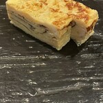 鮨 波づき - あつあつ玉子焼き
