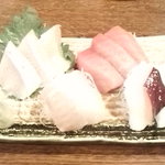 千萬 - 刺身の盛り合わせ