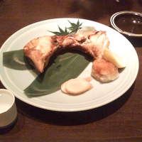 横浜 金谷 - ぶりカマ塩焼き