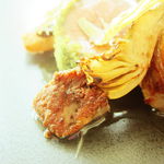 モダンフレンチ 「コラージュ」 - 仔羊の気まぐれ　アーティチョークはバリグールで・・・タン