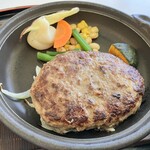 くまもと中央カントリークラブ - 手ごね赤牛ハンバーグ