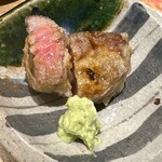 日本橋 蕎ノ字 - 厚岸　まぐろ　頭