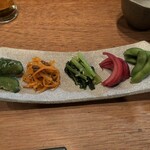 鶏一途 - 本日の前菜