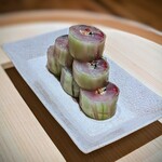 温石 - 全部食べて良い?と思ったら、ご一緒様と分配。ご一緒様が6つ、私が3つ。。。むぅ～～。凄い鯵でした。美味しかった～