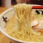 まんかい - ①純とん 麺