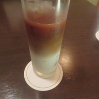 日本料理 芝桜 - アイスカフェオレ（2：1でミルク多く）