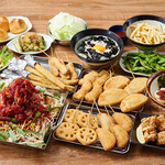 串カツ田中 - ちりとり鍋コース