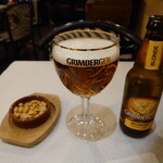 Le Boeuf Gourmand - ベルギーのビールGRIMBERGEN BLONDE　