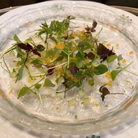 銀座うかい亭 - お魚のカルパッチョ