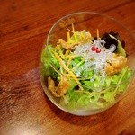 konkitchen - 見た目もお洒落なシャキシャキ食感のサラダ。