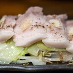 豚小家 - 2024.9 ゆでぶた ニンニク醤油（858円）