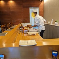 藤鮨 - 店内カウンター