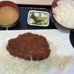 明治亭 - 家内のソースかつ御膳