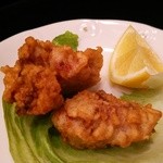 ムツゴロウ - 鳥もも唐揚げ(ジューシー！どこまでほろ酔いセットかな…)