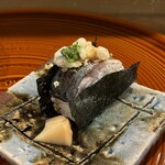 板前てんぷら てん田 - 鯵 棒寿司