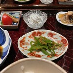 道後 海舟 - 朝どれピーマンの金平