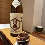 道後 海舟 - 海舟オリジナルボトル。燗が旨いっ