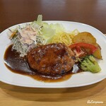 カフェ いっぽ - ハンバーグ