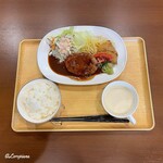 カフェ いっぽ - ハンバーグセット