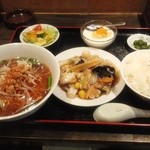 遊福亭 - 「八宝菜定食」980円