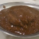 カレーショップ インデアン - ハンバーグカレー
      辛口大盛っす！