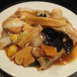 Yuufukutei - 「八宝菜定食」の　八宝菜