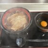 麺舗　かのまたや - 肉うどんと生たまご