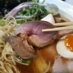 メヂカそば 吟魚 - 鴨ロースト　非常に旨い！