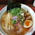 メヂカそば 吟魚 - 特中華　本日の煮干しそば　美しい