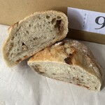 人舟 - カルダモン酵母マロングラッセいちじく 420円　断面