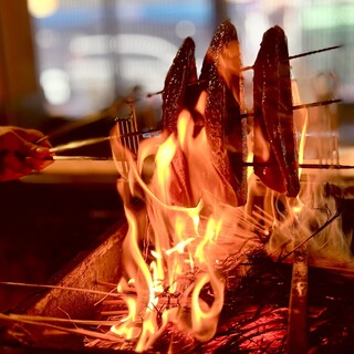 各種藁焼きをお愉しみ下さい。