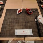 上海湯包小館 BINO栄店 - 卓上の設え。