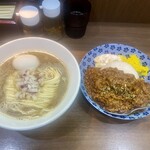 ヌードル＆スパイスカレー 今日の1番 - 朝限定セット(本日のカレーはキーマカレー) ¥1,000-(税込)