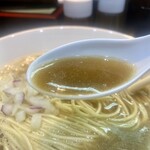 ヌードル＆スパイスカレー 今日の1番 - スープ　※ 食べる度に起こる絶妙な煮干しの革命(変化)