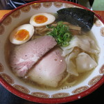 自然派ラーメン 神楽 - 神楽そば（塩）