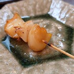 松寿司 たにがわ - つぶ貝（焼き串）