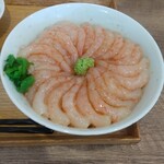 甘えびファクトリー蝦名漁業部 - エビ丼（Ｌ）