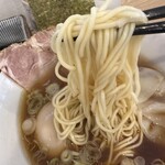 麺と飯 一真 - 細麺