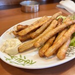 若水飯店 - ごぼう唐揚げ