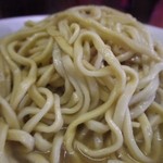 ラーメン二郎 - もちもちの麺も美味し。