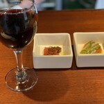 リストランテ バル ヴァリオ - ワインと付き出し