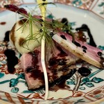 対馬のどぐろとイカ活き造り 博多 魚蔵 - 