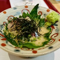 対馬のどぐろとイカ活き造り 博多 魚蔵 都ホテル店 - 