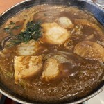 ばんどう太郎 - 料理写真:こちら神さんの味噌煮込みうどん！濃厚で