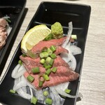 めしや因すけ - 希少部位道産和牛シンタマ刺し